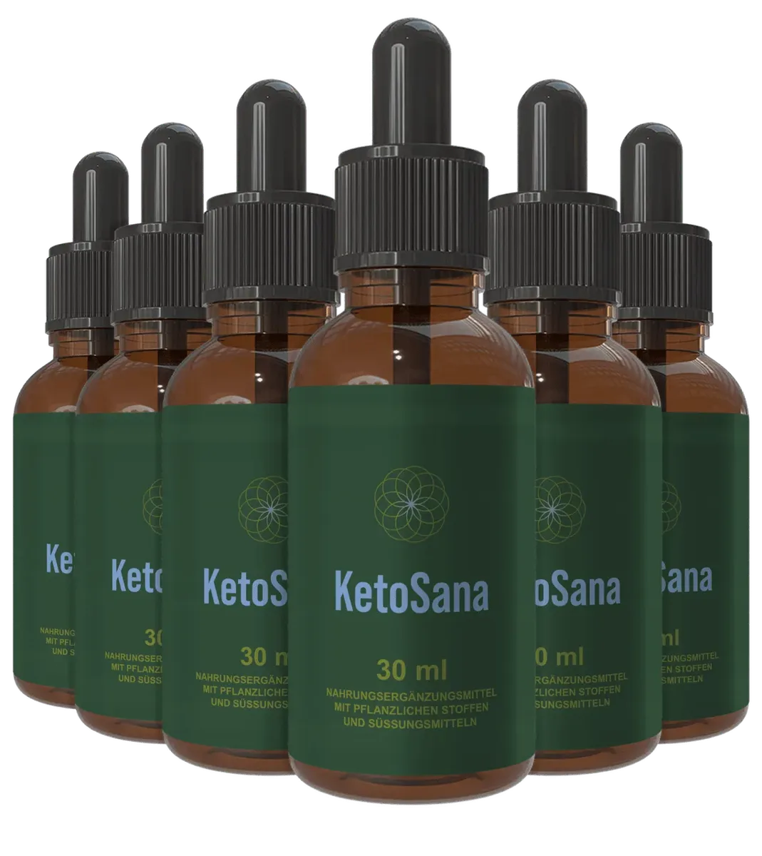 KetoSana six bottle package