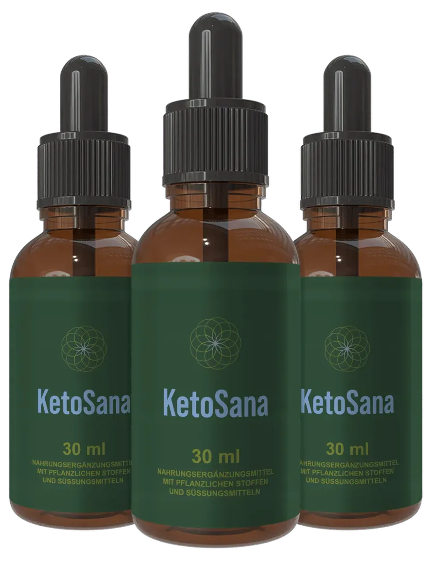 KetoSana three bottle package